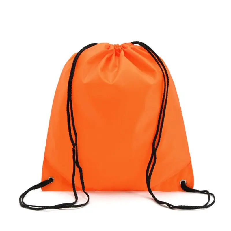 Portable Oxford Sports Bag 210D Nylon Drawstring Bags Belt Riding Backpack Gym Drawstring Shoes Bag Clothes Backpacks Wholesale