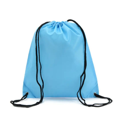 Portable Oxford Sports Bag 210D Nylon Drawstring Bags Belt Riding Backpack Gym Drawstring Shoes Bag Clothes Backpacks Wholesale