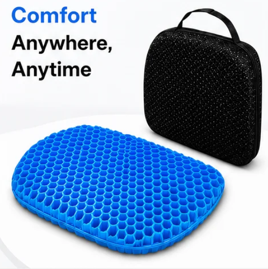 Small portable Cooling Gel Seat Cushion for Pressure Relief