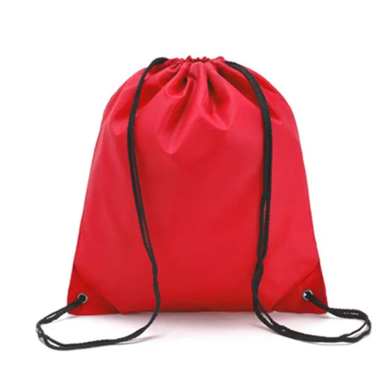 Portable Oxford Sports Bag 210D Nylon Drawstring Bags Belt Riding Backpack Gym Drawstring Shoes Bag Clothes Backpacks Wholesale