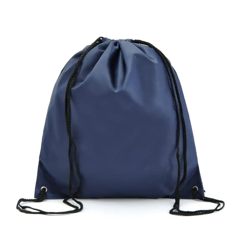 Portable Oxford Sports Bag 210D Nylon Drawstring Bags Belt Riding Backpack Gym Drawstring Shoes Bag Clothes Backpacks Wholesale